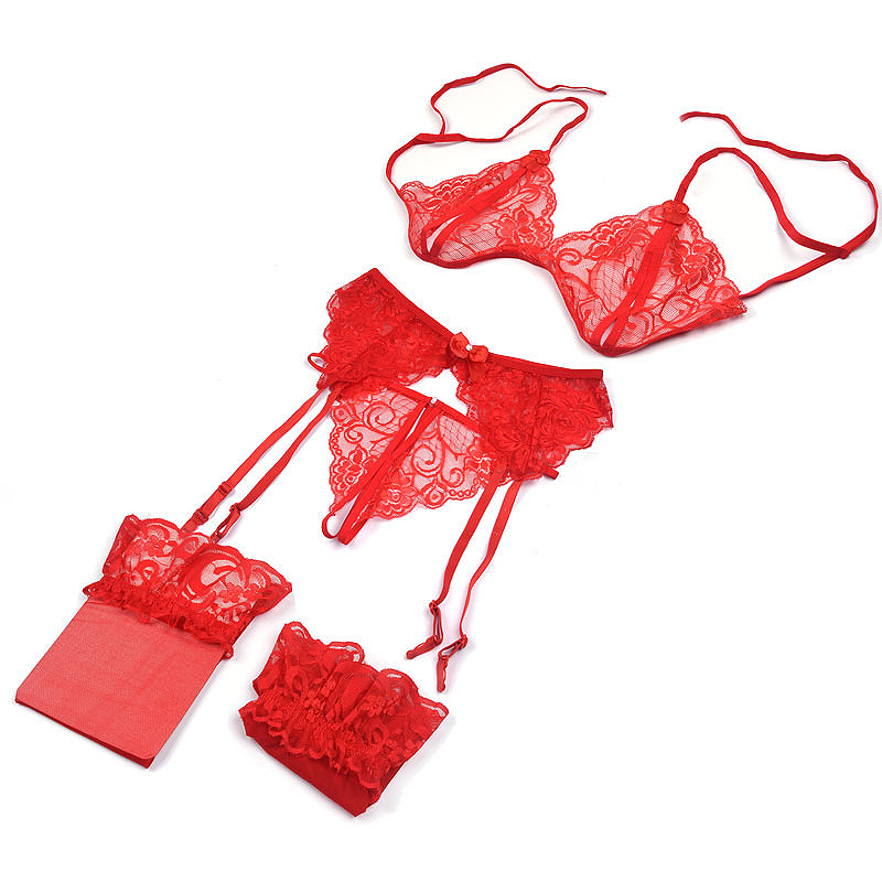 1 Zestaw Damskiej Koronkowej B – Sheer Mesh Bra recenzja i cena